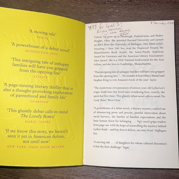 Everything I Never Told You By Celeste NG | Fiction Contemporary Novel | Books - Picture 4 of 4